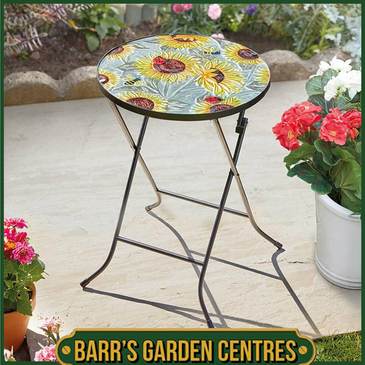 Smart Garden Round Foldable Garden Table - Sunflower