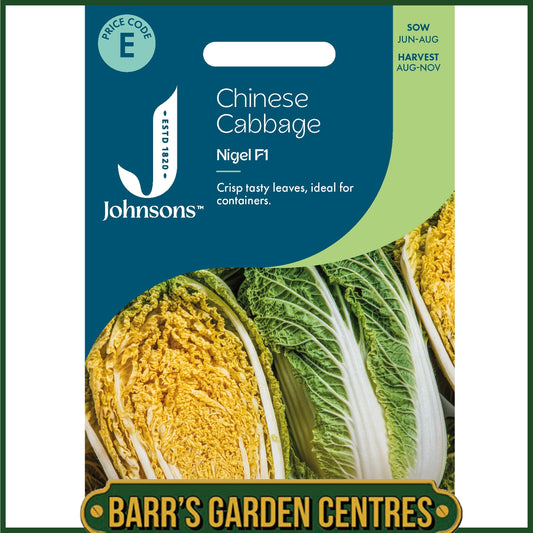 Johnsons - Chinese Cabbage Nigel F1 - 50 Seeds