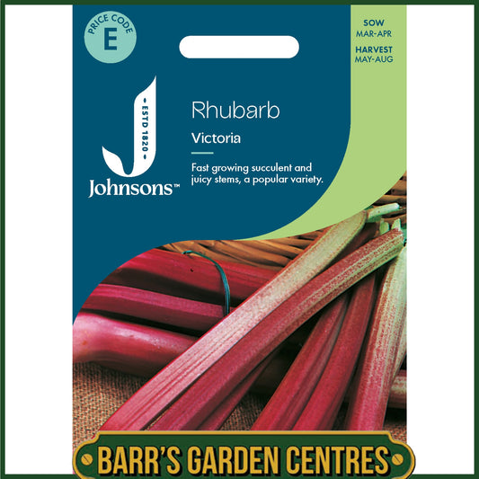 Johnsons - Rhubarb Victoria - 50 Seeds