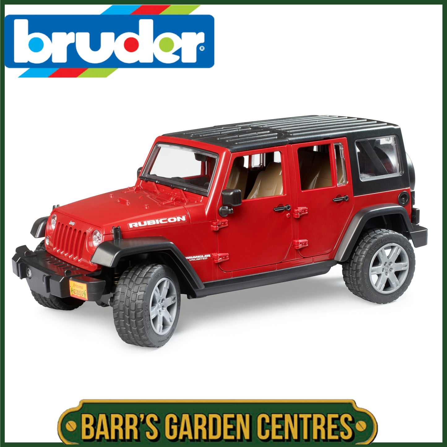 BRUDER JEEP Wrangler Unlimited Rubicon