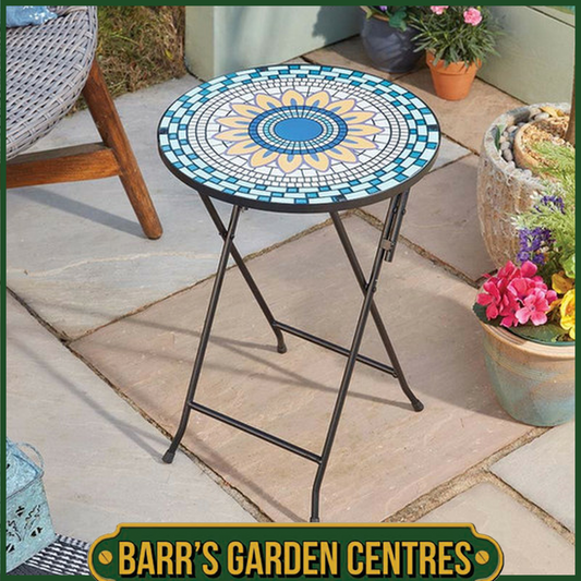 Smart Garden Round Foldable Garden Table - Mosaic
