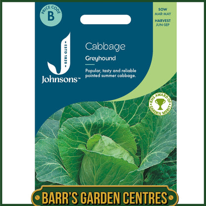 Johnsons - Cabbage Greyhound - 350 Seeds