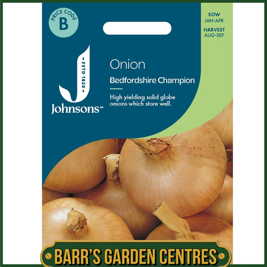 Johnsons - Onion Bedfordshire Champion - 350 Seeds