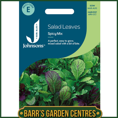 Johnsons - Salad Leaves Spicy Mix - 750 Seeds