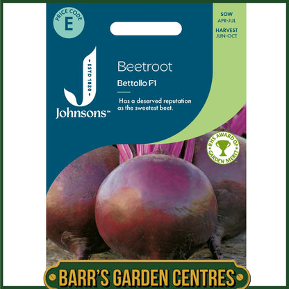 Johnsons - Beetroot Bettollo F1 - 150 Seeds
