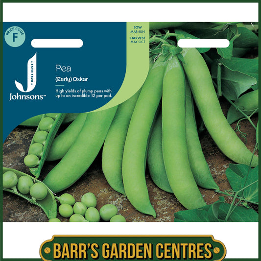 Johnsons - Pea (early) Oskar - 300 Seeds