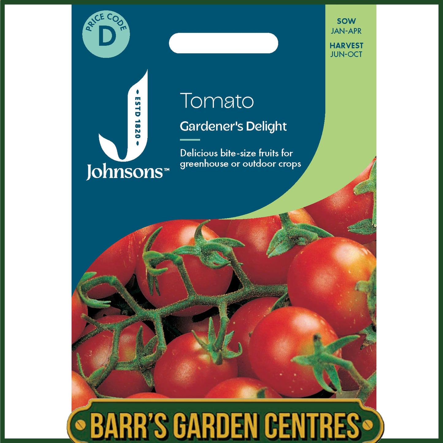 Johnsons - Tomato Gardener's Delight - 30 Seeds