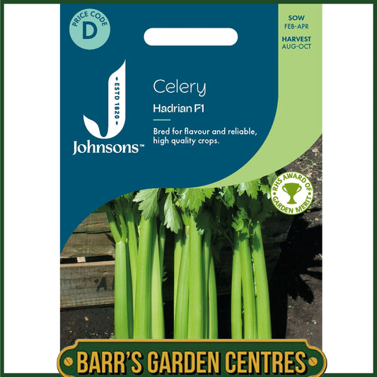 Johnsons - Celery Hadrian F1 - 200 Seeds