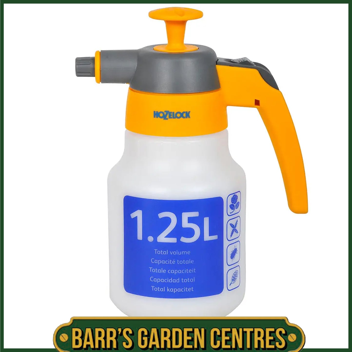 Hozelock - Spraymist Pressure Sprayer 1.25L