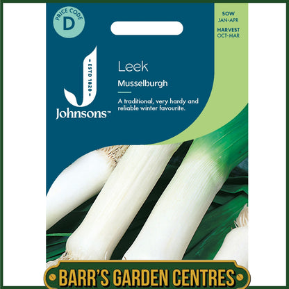 Johnsons - Leek Musselburgh - 400 Seeds