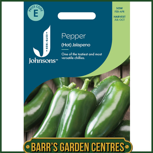 Johnsons - Pepper (hot) Jalapeno - 30 Seeds