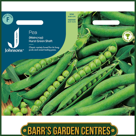 Johnsons - Pea (maincrop) Hurst Green Shaft - 400 Seeds