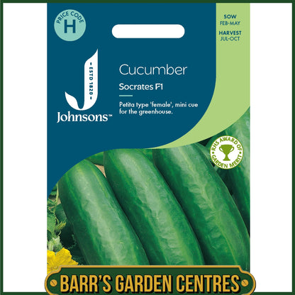 Johnsons - Cucumber Socrates F1 - 5 Seeds