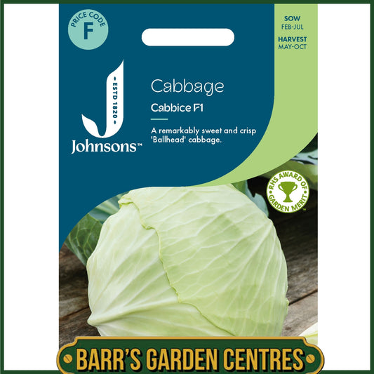 Johnsons - Cabbage Cabbice F1 - 30 Seeds