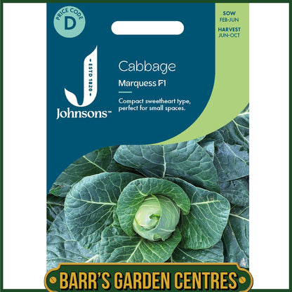 Johnsons - Cabbage Marquess F1 - 30 Seeds