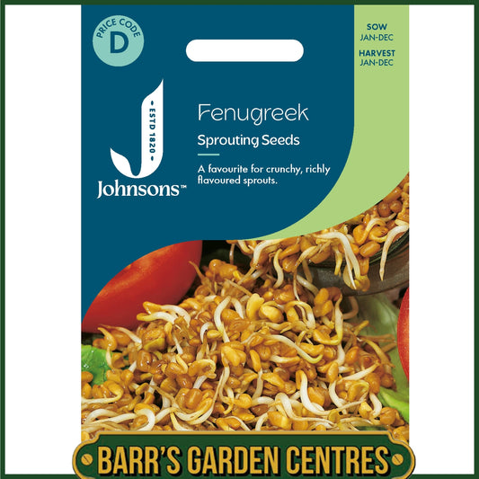 Johnsons - Fenugreek Sprouting Seeds - 30 Seeds