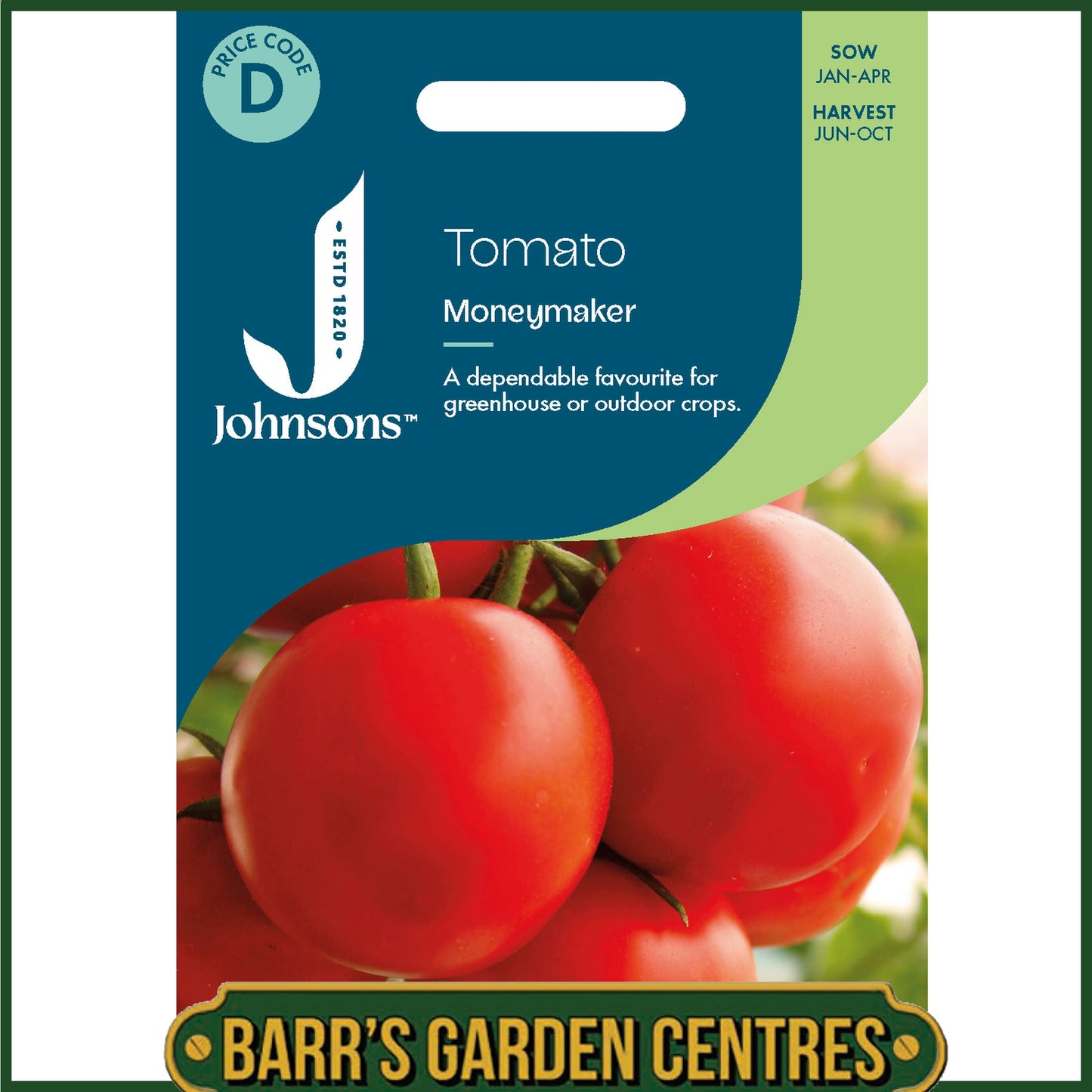 Johnsons - Tomato Moneymaker - 30 Seeds
