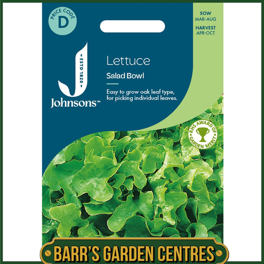 Johnsons - Lettuce Salad Bowl - 1000 Seeds