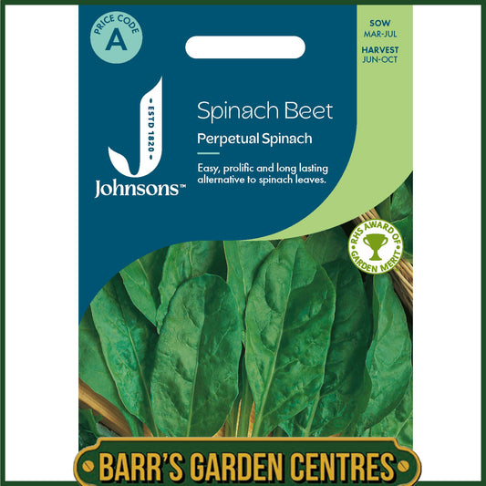 Johnsons - Spinach Beet Perpetual Spinach - 250 Seeds