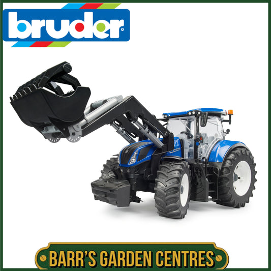 BRUDER New Holland T7.340 with slip-on front loader