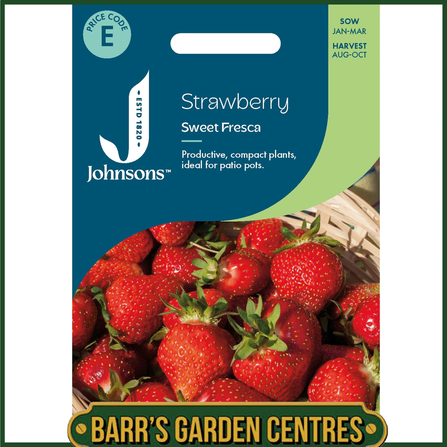 Johnsons - Strawberry Sweet Fresca - 20 Seeds