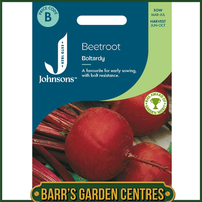Johnsons - Beetroot Boltardy - 250 Seeds