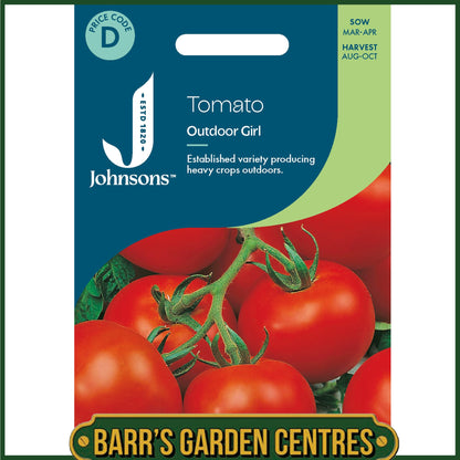 Johnsons - Tomato Outdoor Girl - 30 Seeds
