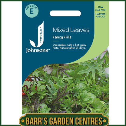 Johnsons - Mixed Leaves Fancy Frills - 500 Seeds