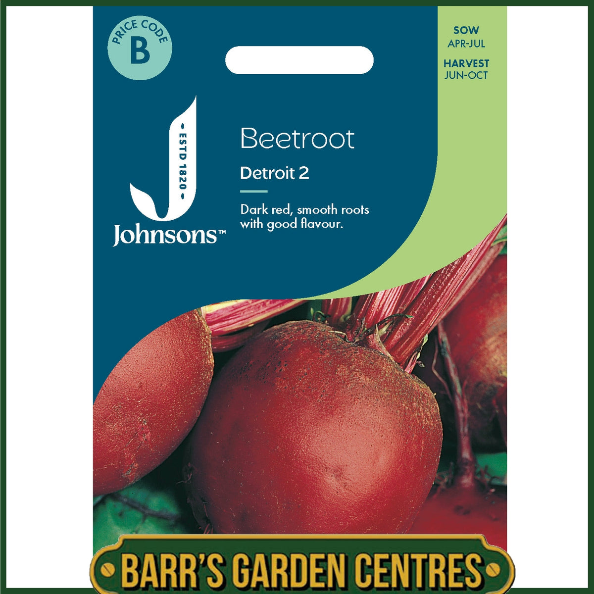 Johnsons - Beetroot Detroit 2 - 275 Seeds