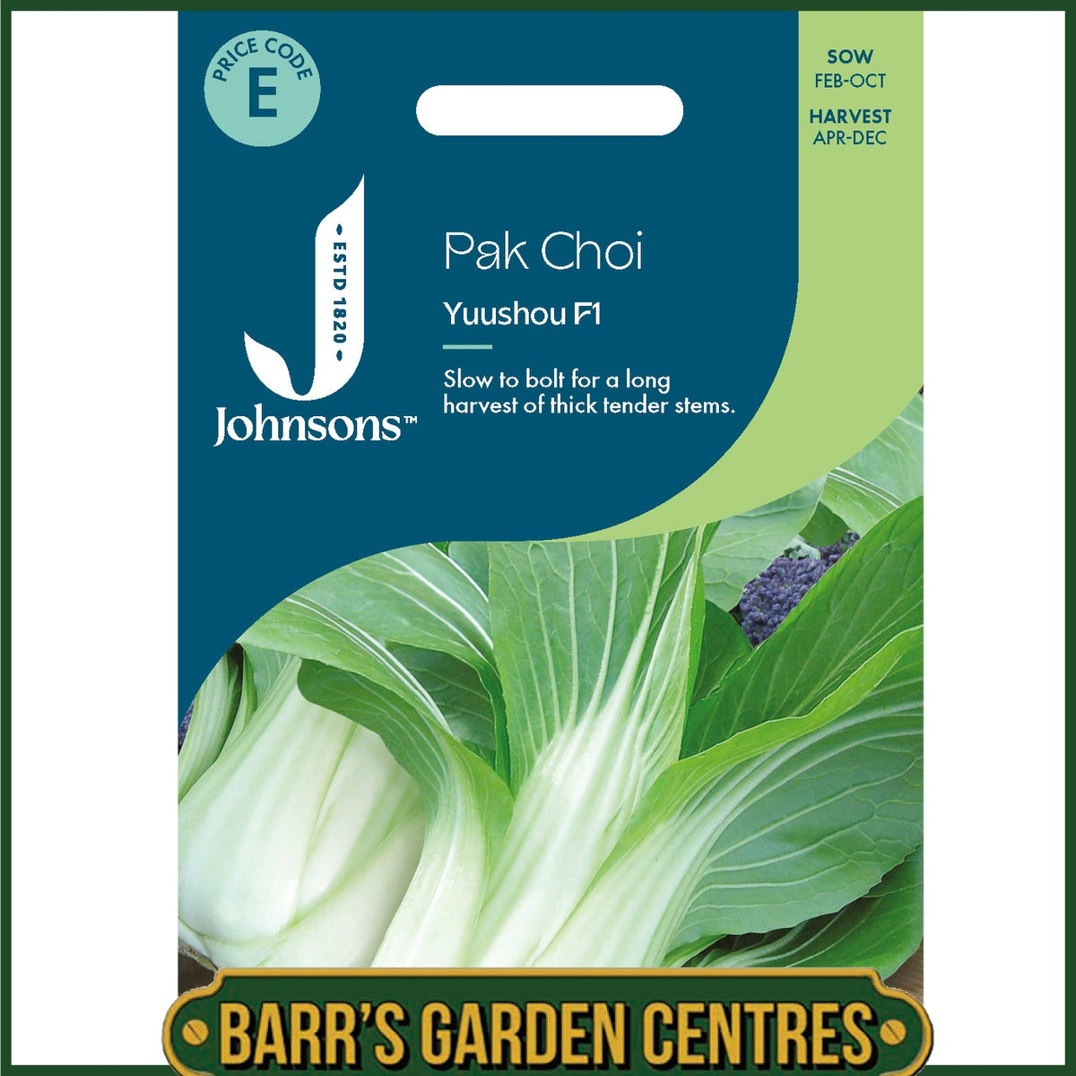 Johnsons - Pak Choi Yuushou F1 - 175 Seeds