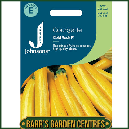 Johnsons - Courgette Gold Rush F1 - 10 Seeds
