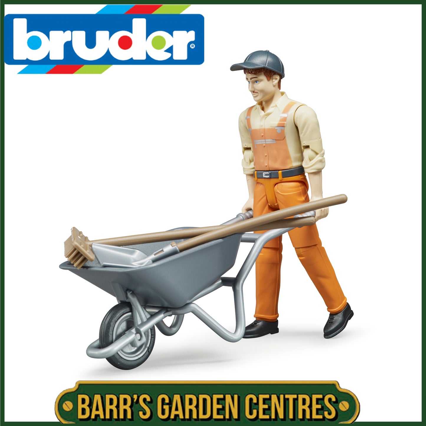 BRUDER Figure Set Municipal Worker