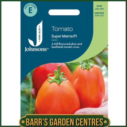 Johnsons - Tomato Super Mama F1 - 10 Seeds