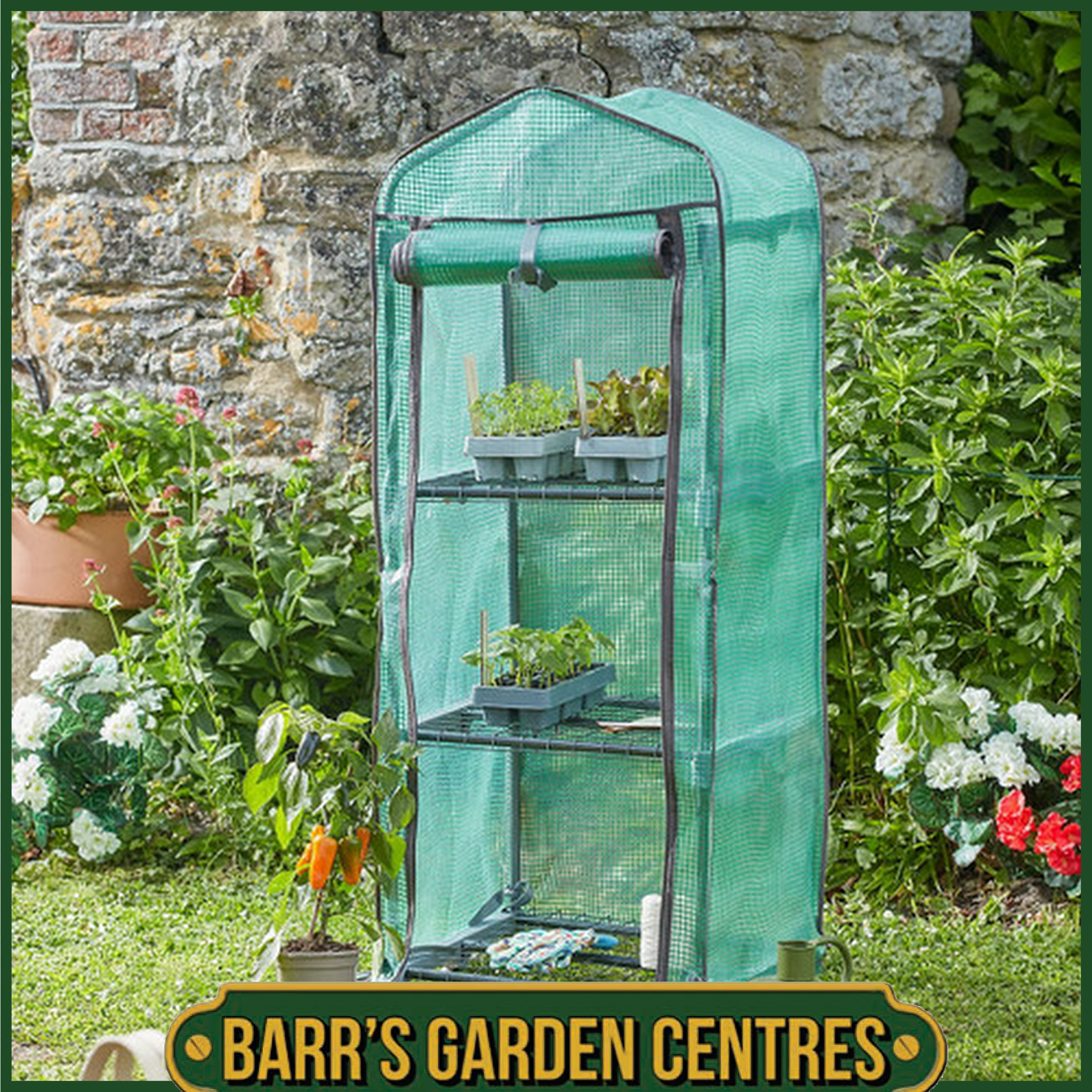 Smart Garden GroZone 3 Tier Growhouse – Barrs Garden Centres