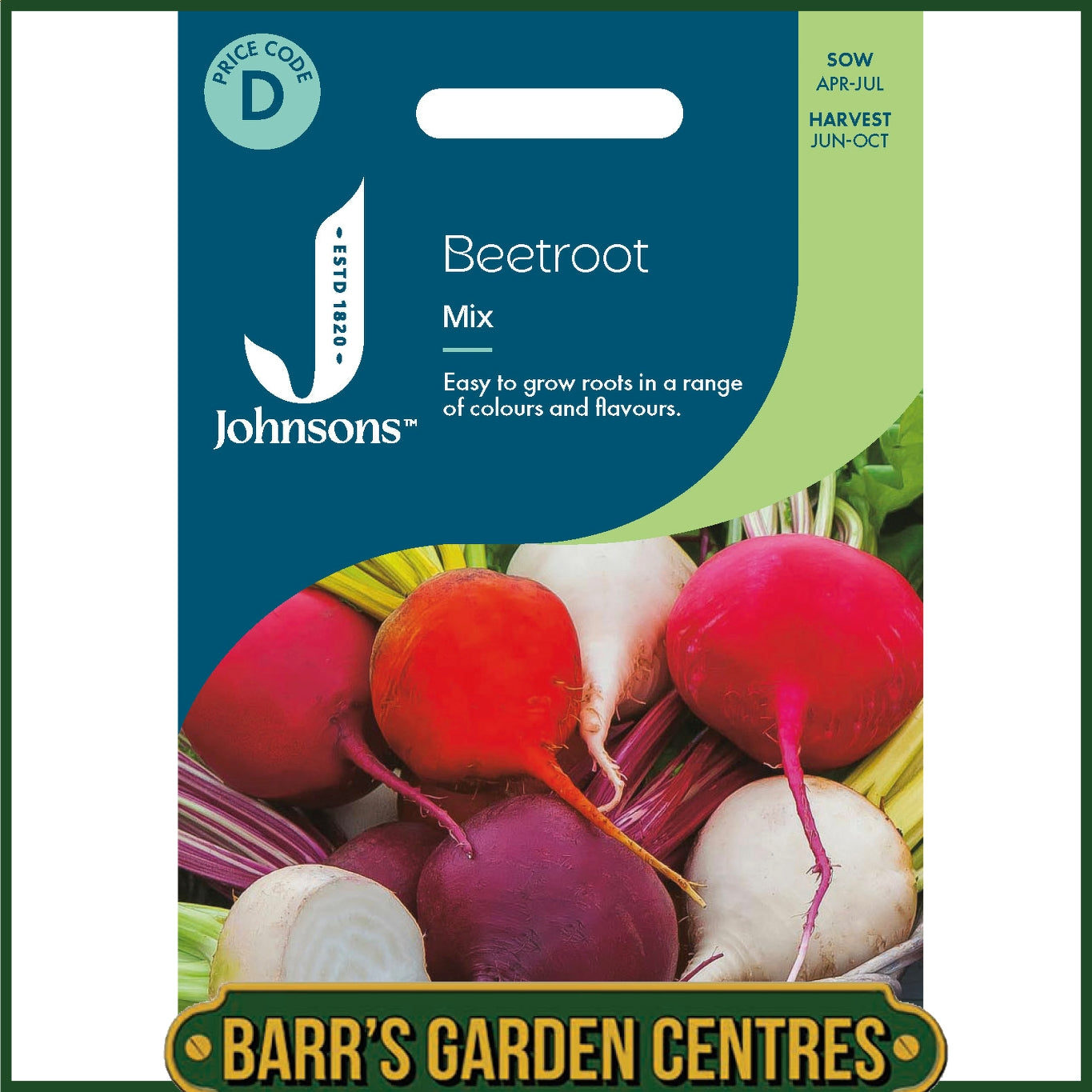Johnsons - Beetroot Mix - 250 Seeds