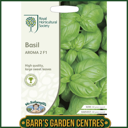 RHS Basil Aroma 2 - 300 Seeds