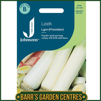 Johnsons - Leek Lyon (prizetaker) - 500 Seeds
