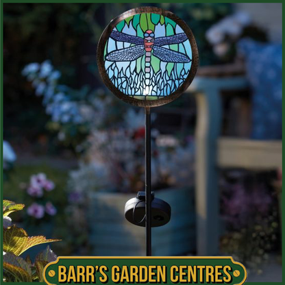 Smart Solar Tiffany Dragonfly Garden Stake