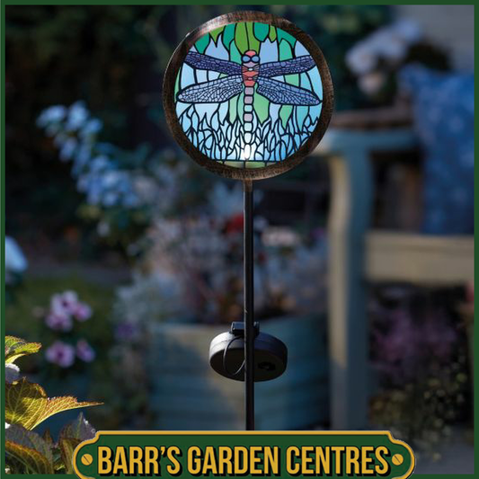 Smart Solar Tiffany Dragonfly Garden Stake