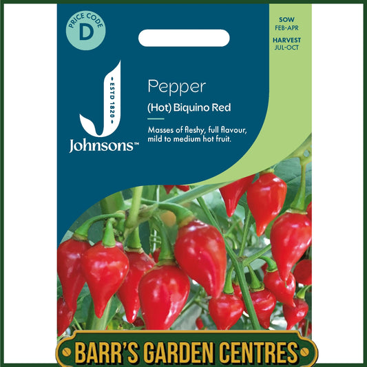 Johnsons - Pepper (hot) Biquino Red - 10 Seeds