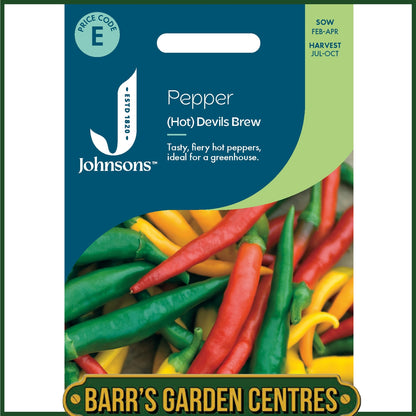 Johnsons - Pepper (hot) Devil's Brew - 10 Seeds