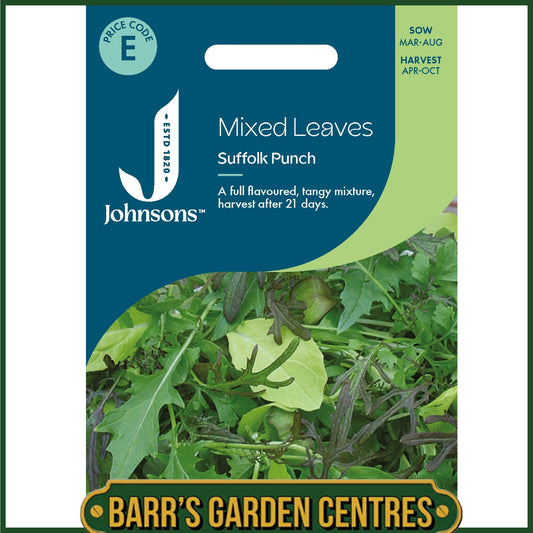 Johnsons - Mixed Leaves Suffolk Punch - 500 Seeds