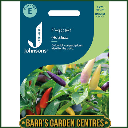 Johnsons - Pepper (hot) Jazz - 10 Seeds