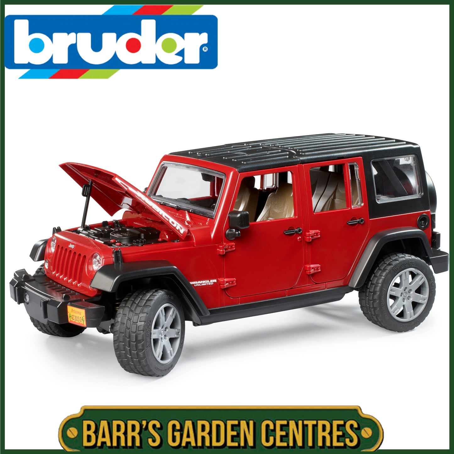 BRUDER JEEP Wrangler Unlimited Rubicon