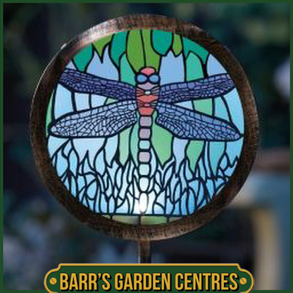 Smart Solar Tiffany Dragonfly Garden Stake