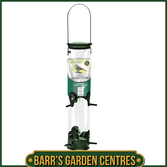 Peckish All Weather 3 Seed Twist Feeder