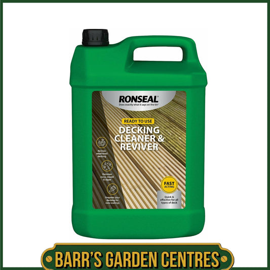 Ronseal Decking Cleaner and Reviver 5L