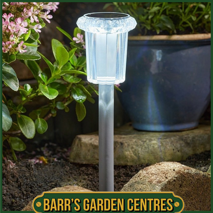 Smart Solar 4PK Solar Raylite Cool White Stake Lights