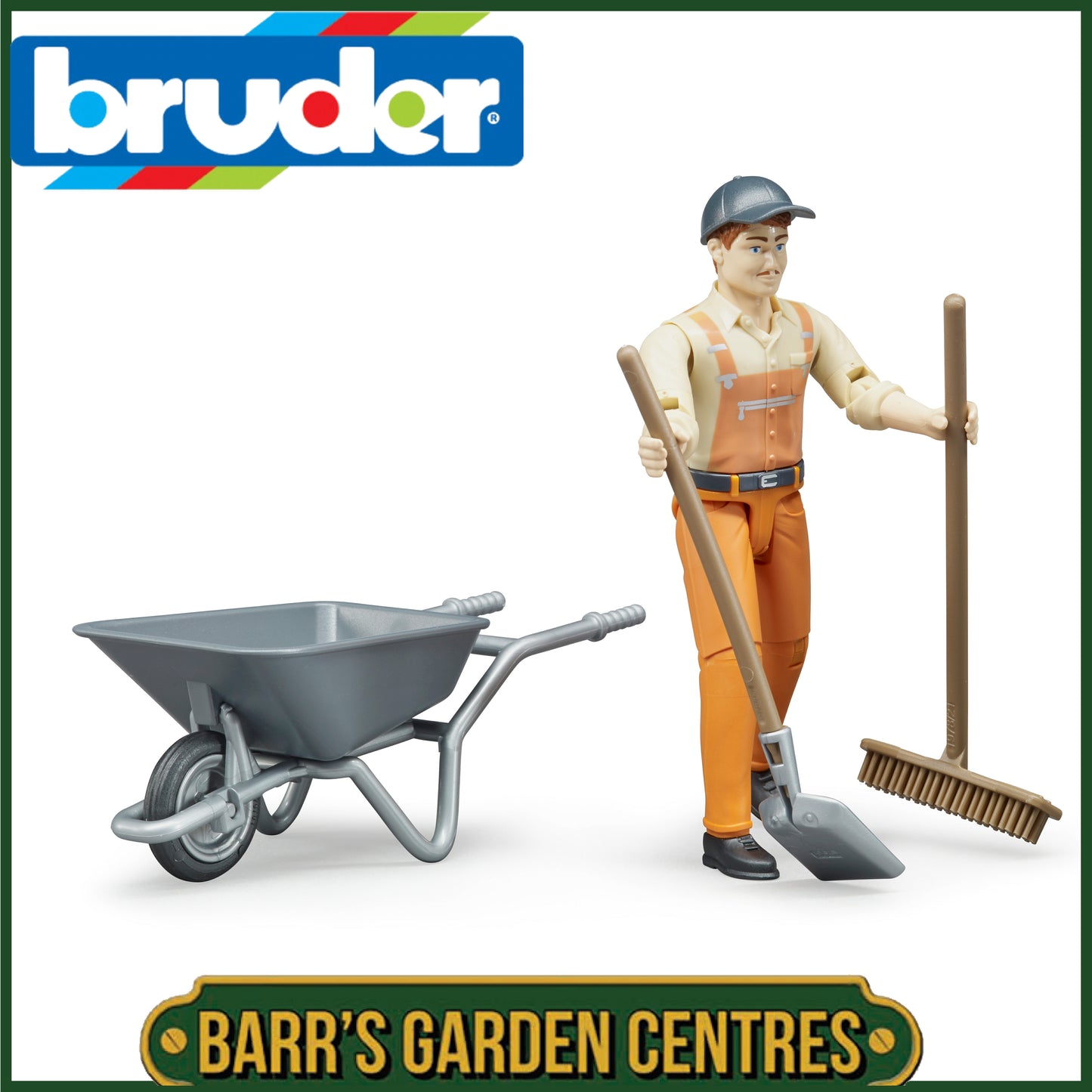 BRUDER Figure Set Municipal Worker