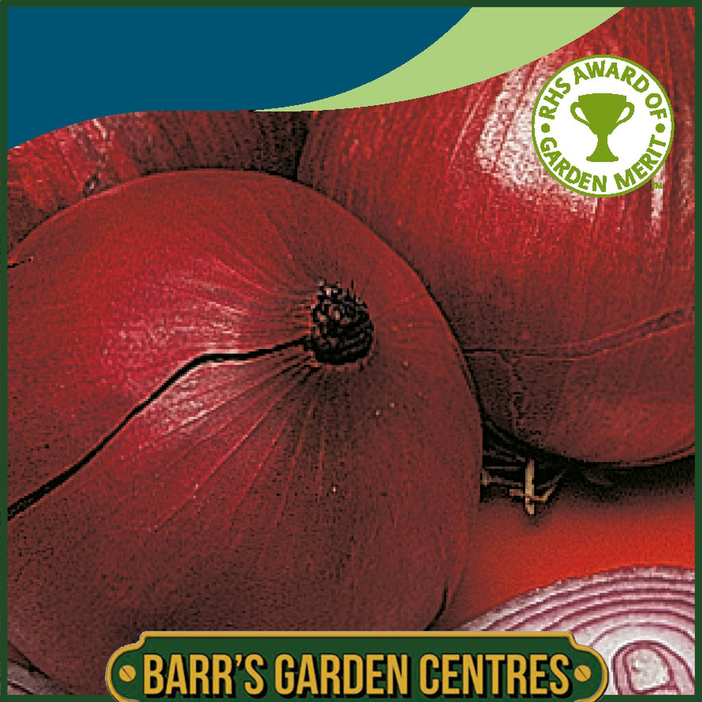 Johnsons - Onion Red Baron - 175 Seeds